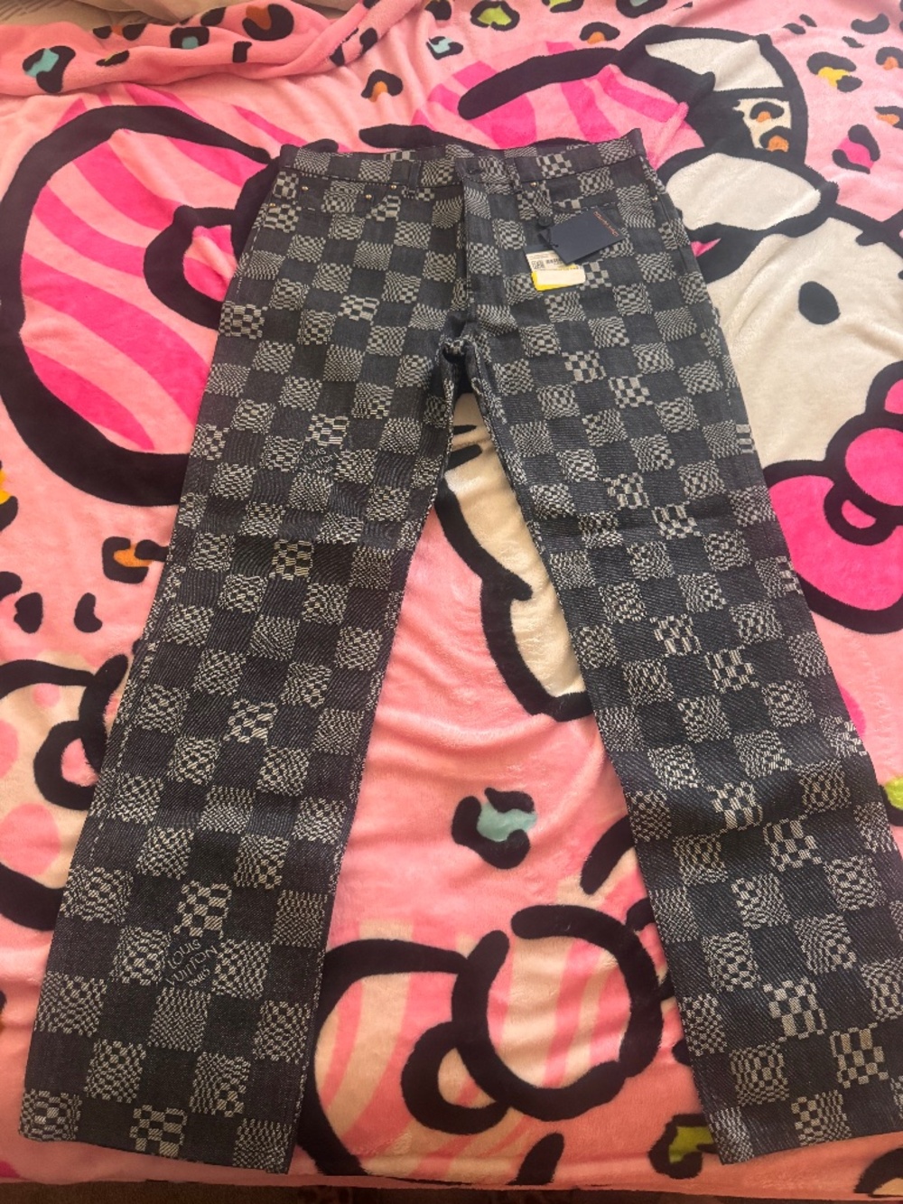 Louis Vuitton Damier Denim Jeans